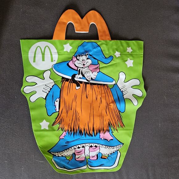 1990s McDonalds Halloween Witch Trick or Treat Bag - Picture 2 of 2